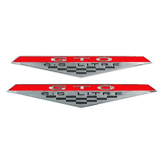 QRP® - "GTO 6.5 Litre" Door Panel Emblems