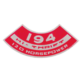 QRP® - "194 Hi-Thrift 120HP" Hi-Thrift Decal