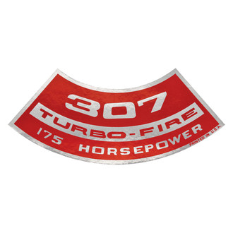 QRP® - "307 Turbo-Fire 175HP" Turbo-Fire Decal