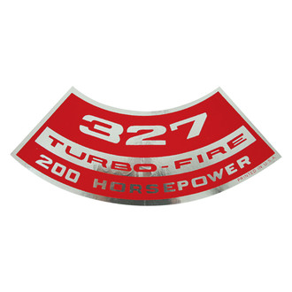 QRP® - "327 Turbo-Fire 200HP" Turbo-Fire Decal