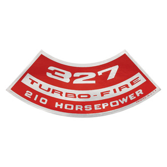 QRP® - "327 Turbo-Fire 210HP" Turbo-Fire Decal