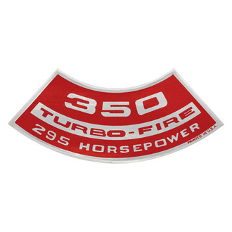 QRP® - "350 Turbo-Fire 295HP" Turbo-Fire Decal