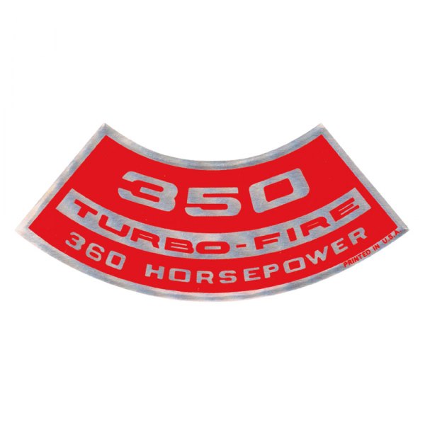 QRP® - "350 Turbo-Fire 360HP" Turbo-Fire Decal