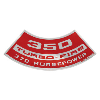QRP® - "350 Turbo-Fire 370HP" Turbo-Fire Decal