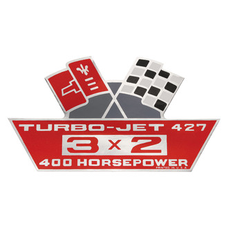 QRP® - "400HP Tri-Power" Turbo-Jet Decal