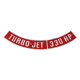QRP® - "Turbo-Jet 330HP" Turbo-Jet Decal