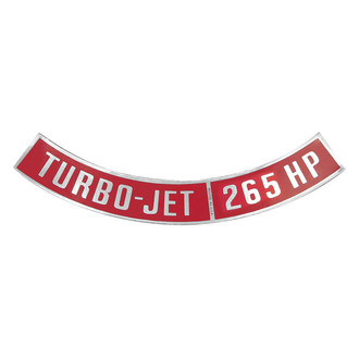 QRP® - "Turbo-Jet 265HP" Turbo-Jet Decal