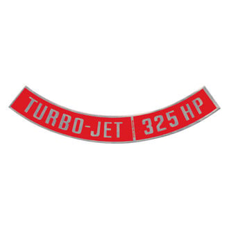 QRP® - "Turbo-Jet 325HP" Turbo-Jet Decal