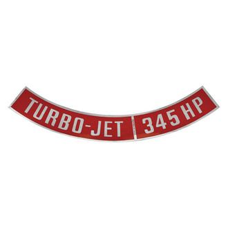 QRP® - "Turbo-Jet 345HP" Turbo-Jet Decal