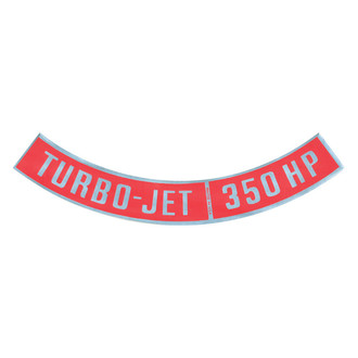 QRP® - "Turbo-Jet 350HP" Turbo-Jet Decal