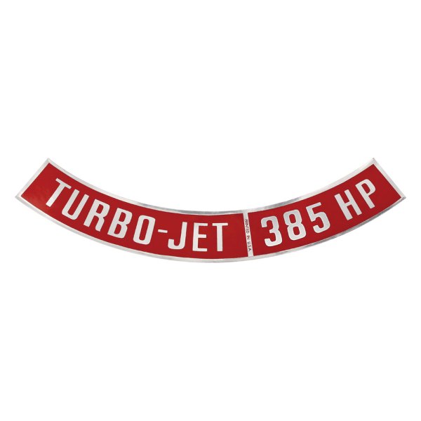QRP® - "Turbo-Jet 385HP" Turbo-Jet Decal