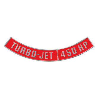 QRP® - "Turbo-Jet 390HP" Turbo-Jet Decal