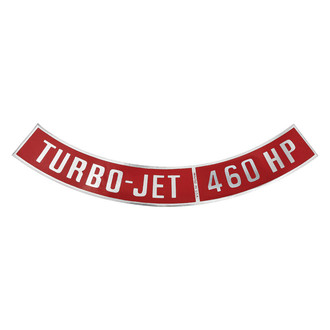 QRP® - "Turbo-Jet 460HP" Turbo-Jet Decal
