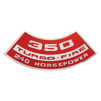 QRP® - "350 Turbo-Fire 240HP" Turbo-Fire Decal