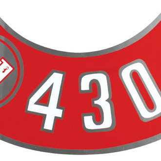 QRP® - "430-4V" Technical Decal