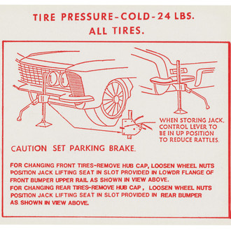 QRP® - Jack Instruction Decal