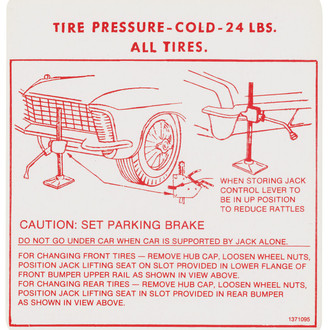 QRP® - Jack Instruction Decal