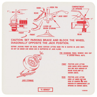QRP® - Jack Instruction Decal