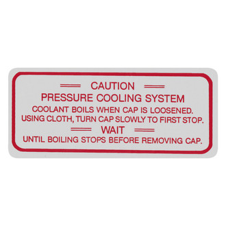 QRP® - Cooling System Decal
