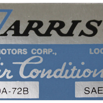 QRP® - A/C Evaporator Core Box Decal