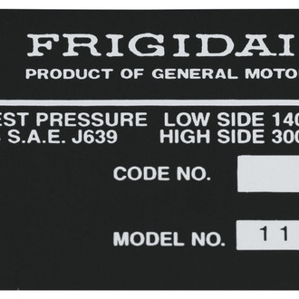 QRP® - Air Conditioning Dryer Decal