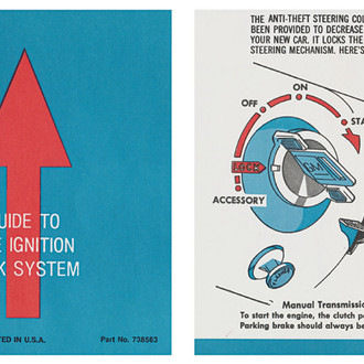 QRP® - Ignition Lock Instruction Decal
