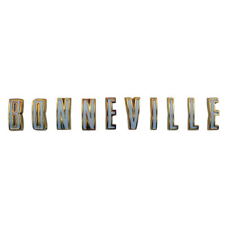 QRP® - "Bonneville" Letters Fender Emblem