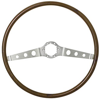 QRP® - 2-Spoke Wood Steering Wheel