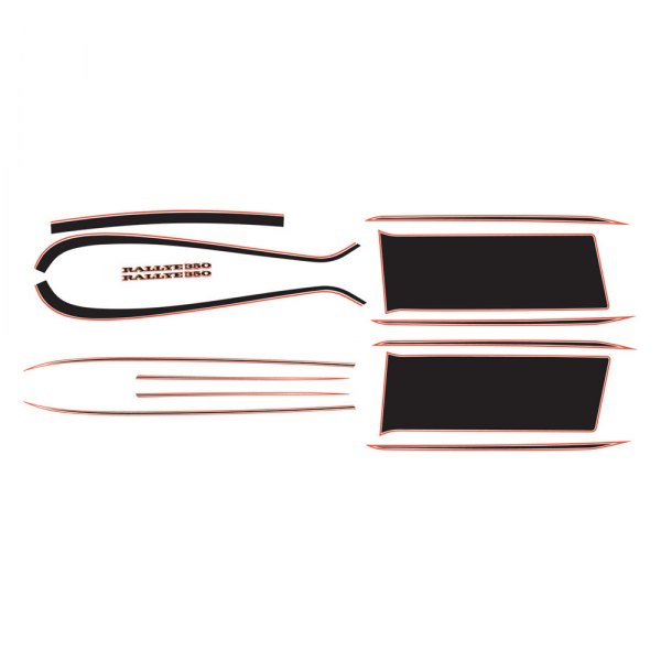 QRP® - Orange/Black Stripe Kit
