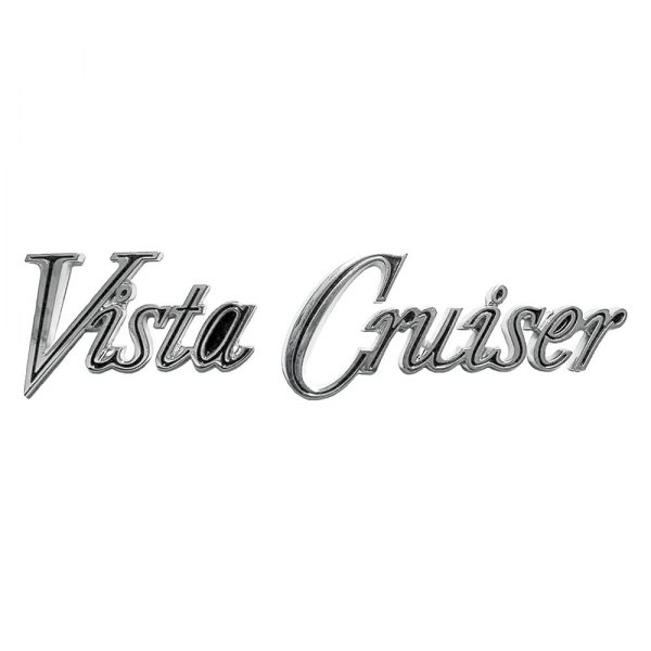 QRP® - "Vista Cruiser" Script Fender Emblem