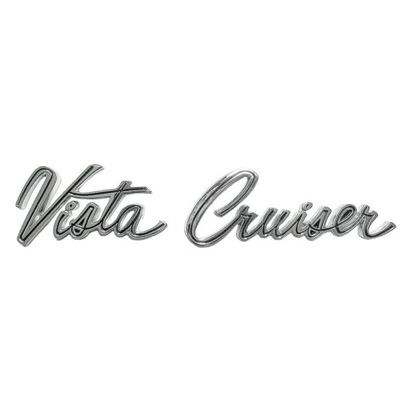 QRP® - "Vista Cruiser" Script Tailgate Emblem