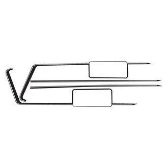QRP® - W29 Beige Hood and Trunk Decal Kit