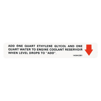 QRP® - Cooling System Caution