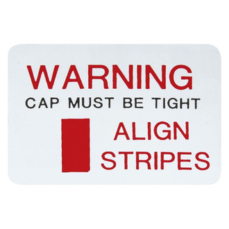 QRP® - Radiator Cap Alignment Stripe Decal