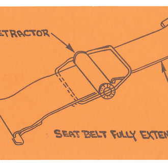 QRP® - Seat Belt Instruction Tag