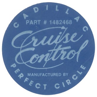 QRP® - Cruise Control Decal