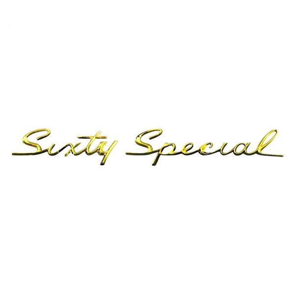 QRP® - "Sixty Special" Script Tail Fin Emblem
