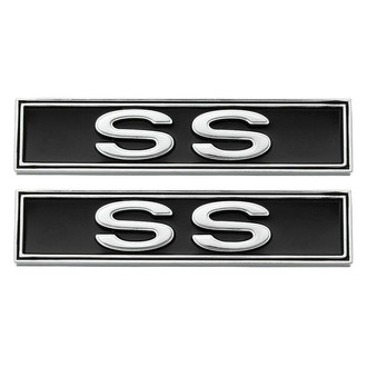 RESTOPARTS® - "SS" Door Panel Emblems