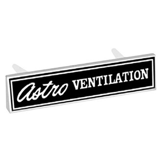 QRP® - "Astro Ventilation" Dash Panel Emblem