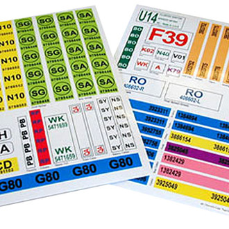 QRP® - Identification Tag Exterior Decal Kit