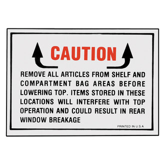 QRP® - Top Caution