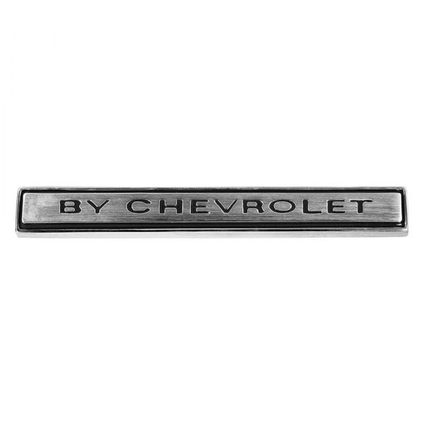 QRP® - "By Chevrolet" Trunk Lid Emblem