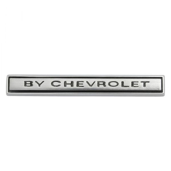 QRP® - "By Chevrolet" Trunk Lid Emblem