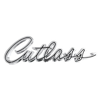 QRP® - "Cutlass" Script Front Fender/Quarter Panel Emblem