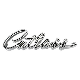 QRP® - "Cutlass" Script Fender Emblem