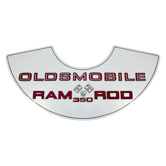 QRP® - "Ram Rod 400" Air Cleaner Decal