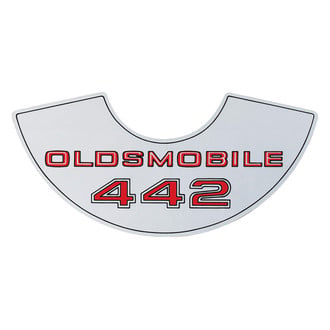 QRP® - "Oldsmobile 442" Air Cleaner Decal