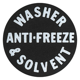 QRP® - Windshield Washer Bottle Cap Decal