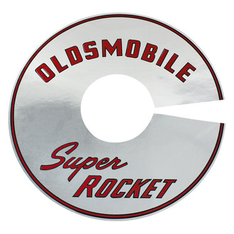 QRP® - "Oldsmobile Super Rocket" 7.5" Air Cleaner Decal 2bbl
