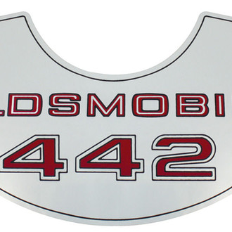 QRP® - "Oldsmobile 442" Air Cleaner Decal